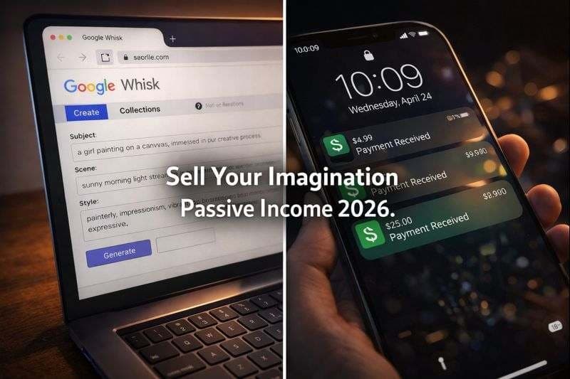 5 Ways to Generate Passive Income Selling Whisk AI Prompts in 2026