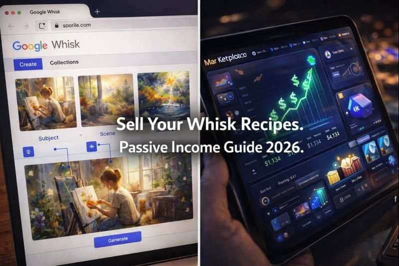Turn Your Whisk AI Recipes into Cash: How to Sell on PromptBase & God of Prompt