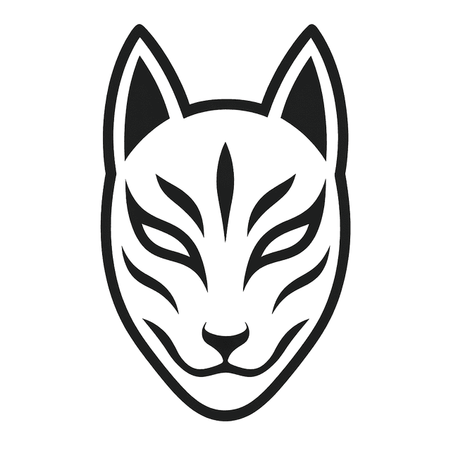 Subject: Kitsune mask design